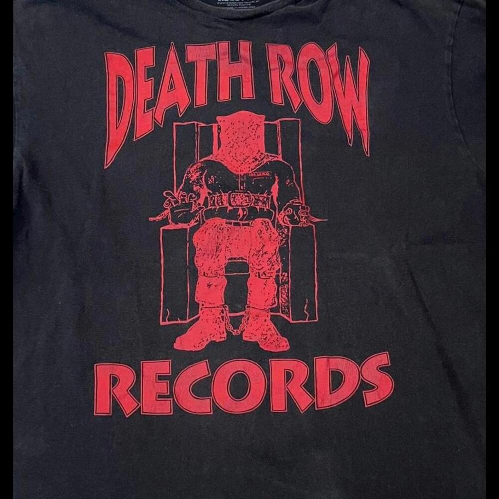 Deathrow Records Preowned Large Band Tie Dye Tshirt